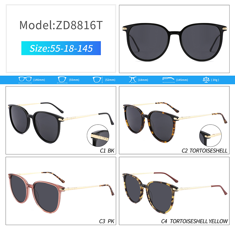 ZD8816- vintage sunglasses bulk