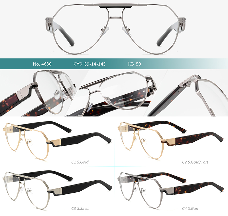 Wholesale Metal Glasses Frames 4680 Wholesale Metal Glasses Frames 4680