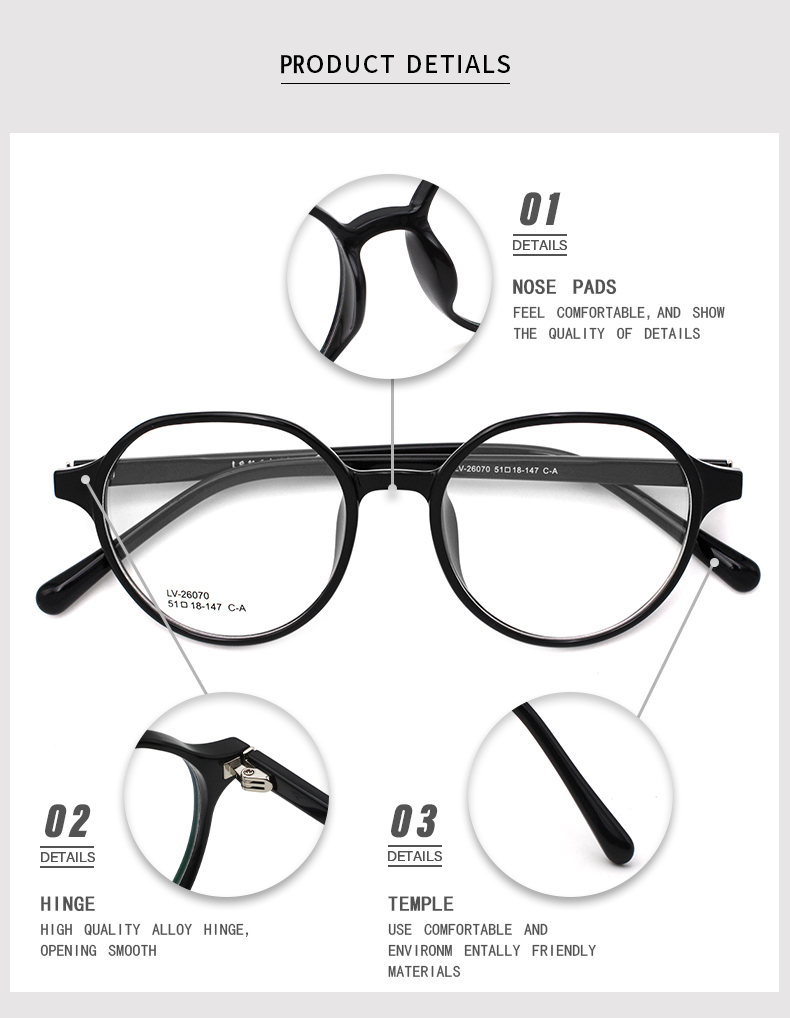 tr90 glasses frame men