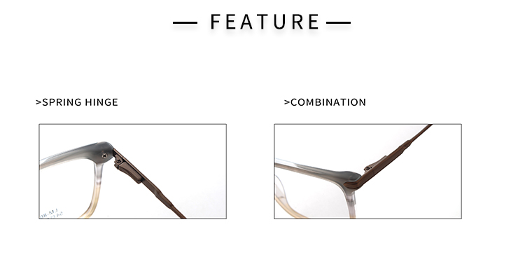 Thick Frame Glasses - Detials
