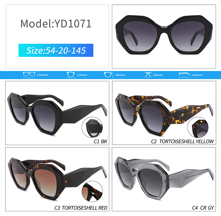 YD1071-sunglasses acetate material