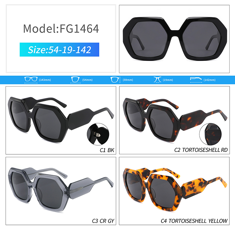 FG1464-womens retro sunglasses