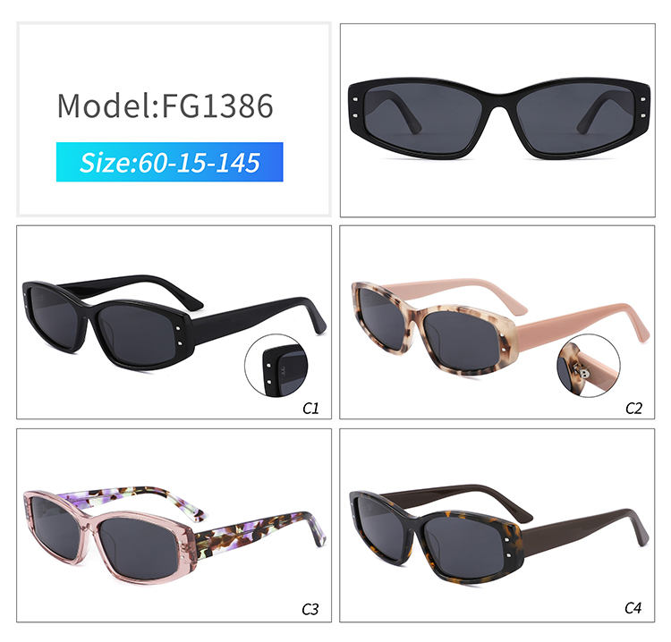 FG1386-black acetate glasses