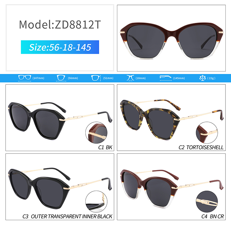 ZD8812-wholesale 90s sunglasses