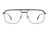 Silver Metal Glasses Frames HT5011