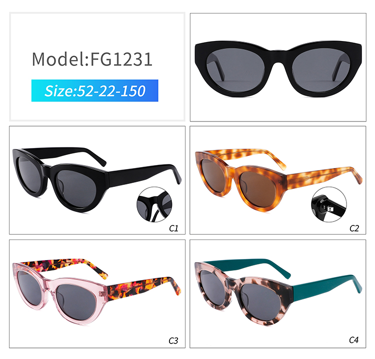 FG1231-vintage designer sunglasses