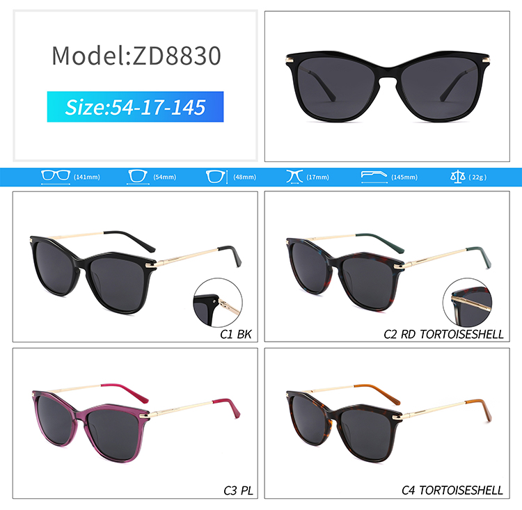 ZD8830-unique wholesale sunglasses