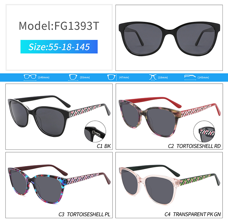 FG1393-low bridge sunglasses