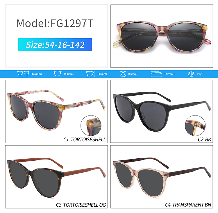 FG1297-full rim sunglasses