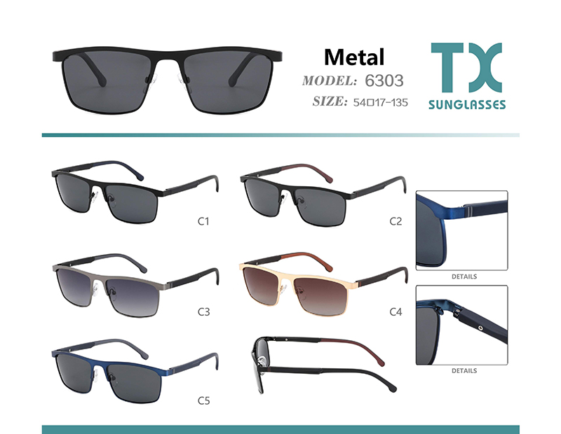 Wholesale Metal Sunglasses 6303