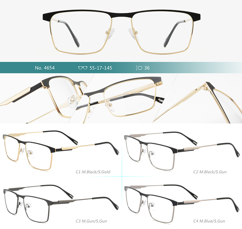 Wholesale Metal Glasses Frames 4654
