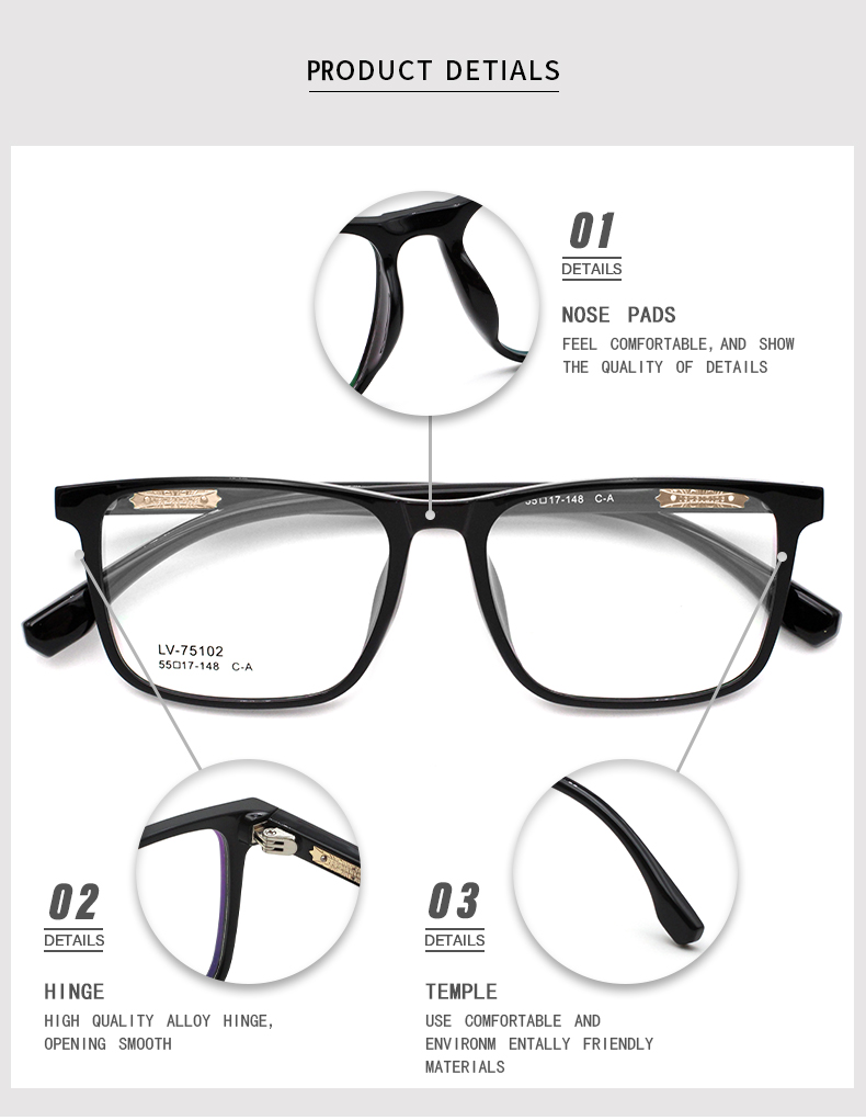 tr90 frame eyeglass_detials