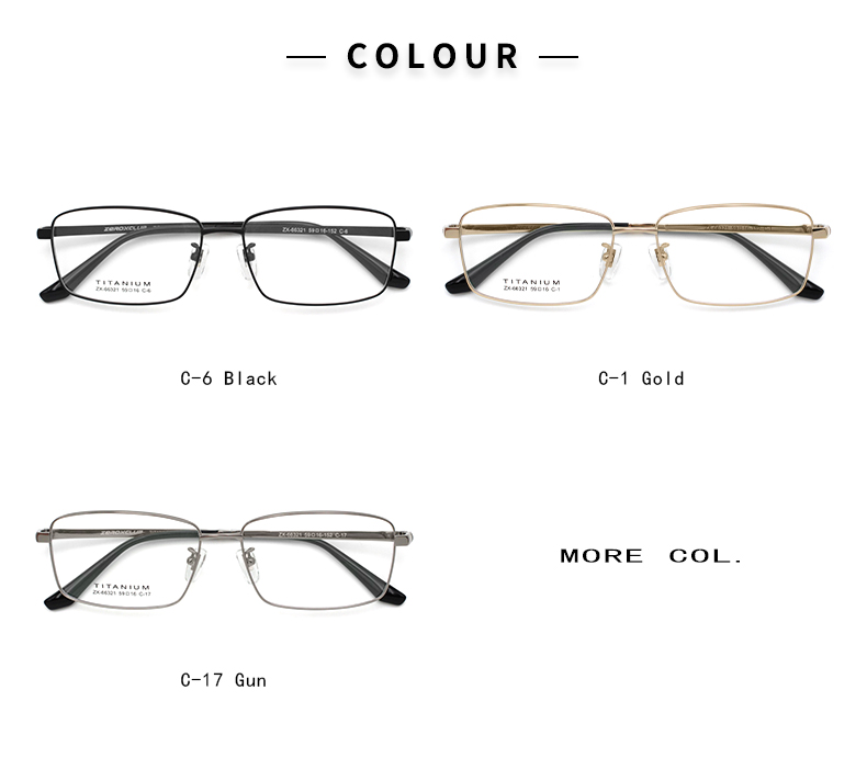 Mens Titanium Glasses Frames_color