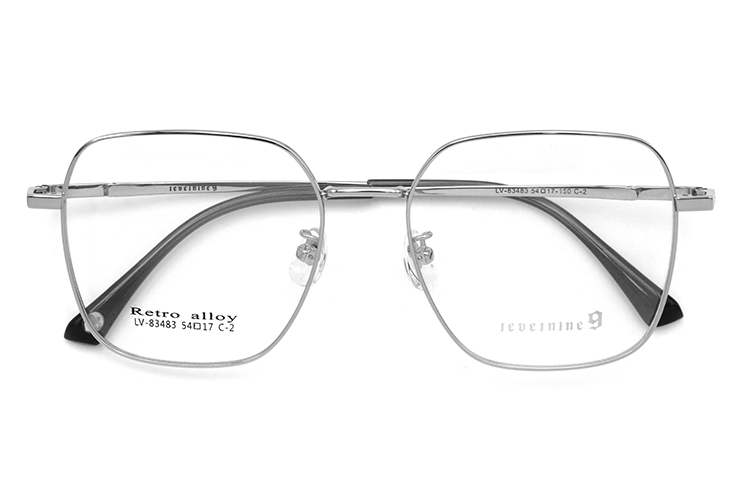 Metal Eyeglass - Silver