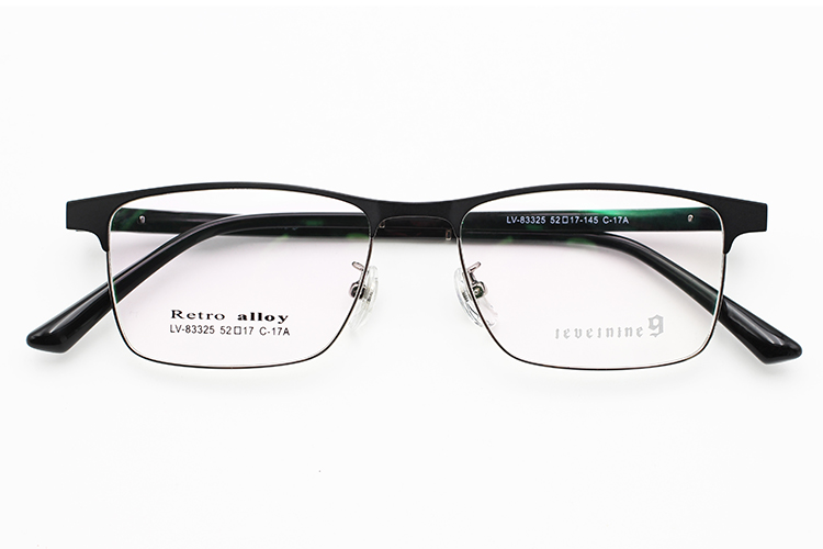 Stylish Frames For Specs - Black&Gun