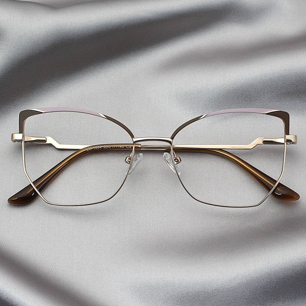 Metal Cat Eye Glasses