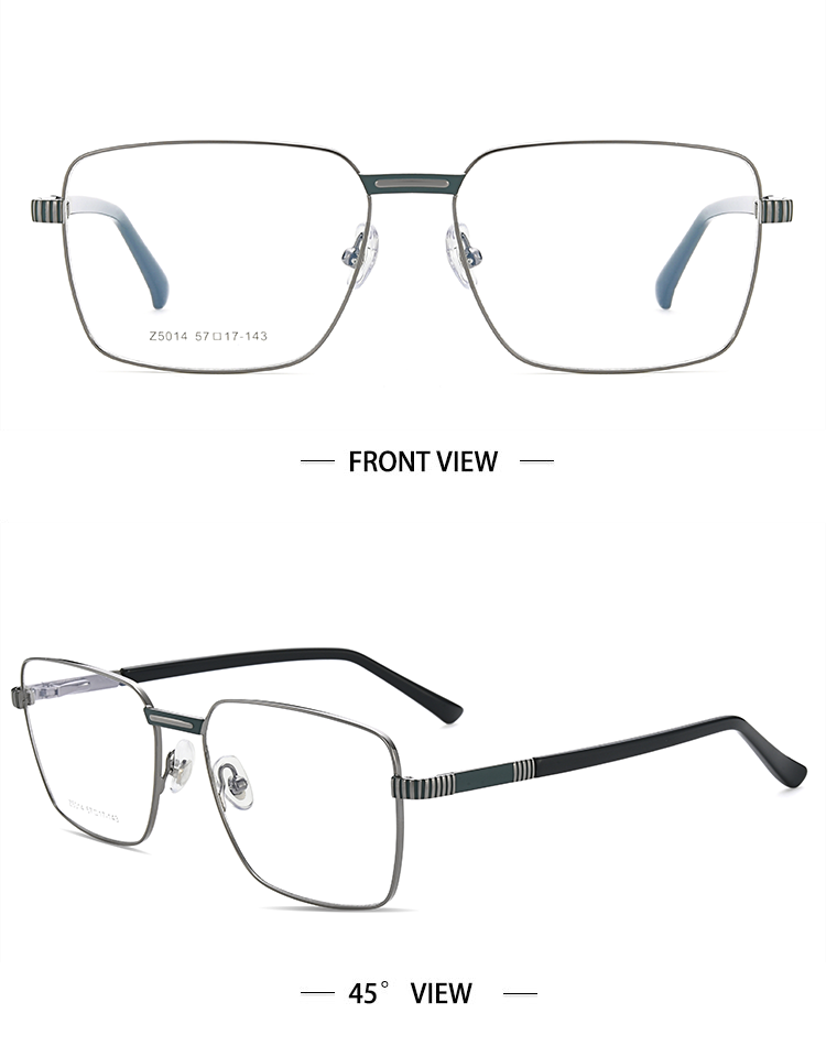 Square Metal Frame Glasses Suppliers