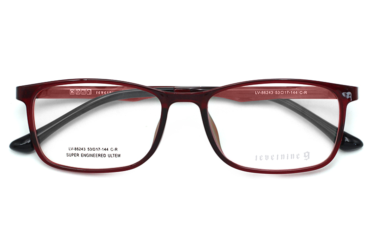 Trendy Eye Glasses - Red