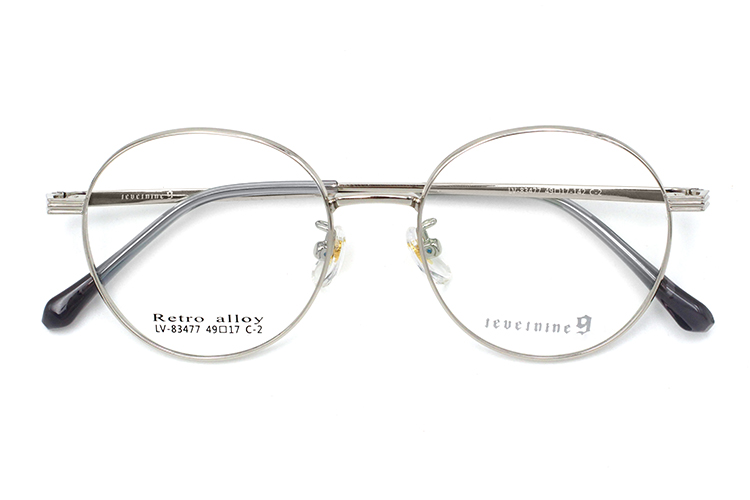 Eyeglasess Frames Metal - Silver