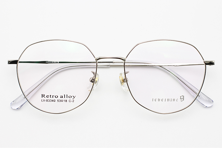 Full Rim Eyeglasses - Silver