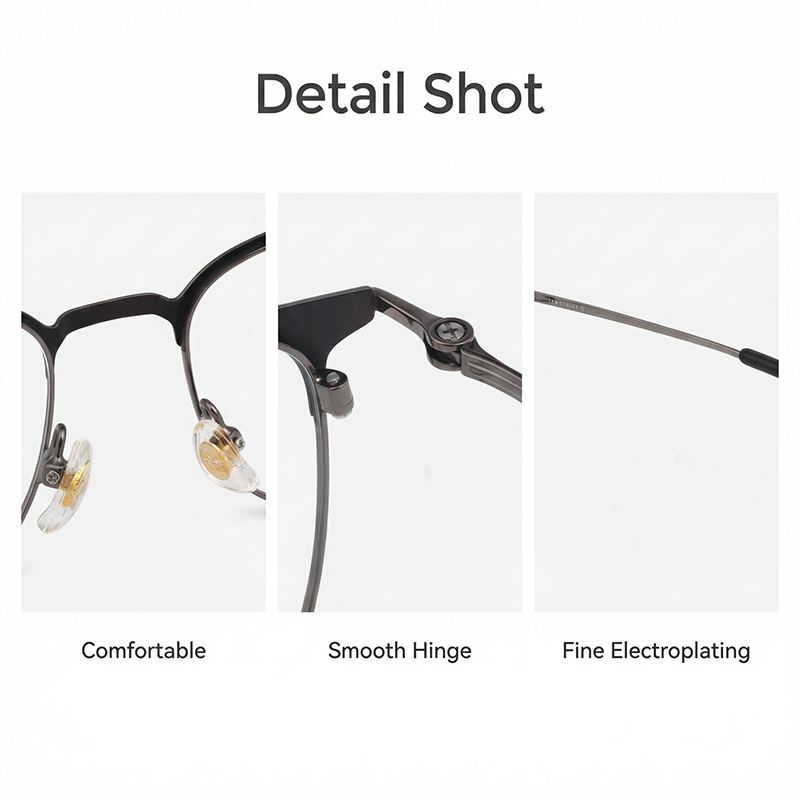 LevelNine S83722 Metal Glasses Frames00011