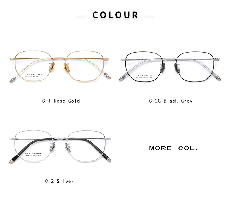 Titanium Frame Glasses_color