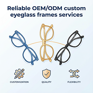 Reliable OEM ODM custom eyeglass frames services