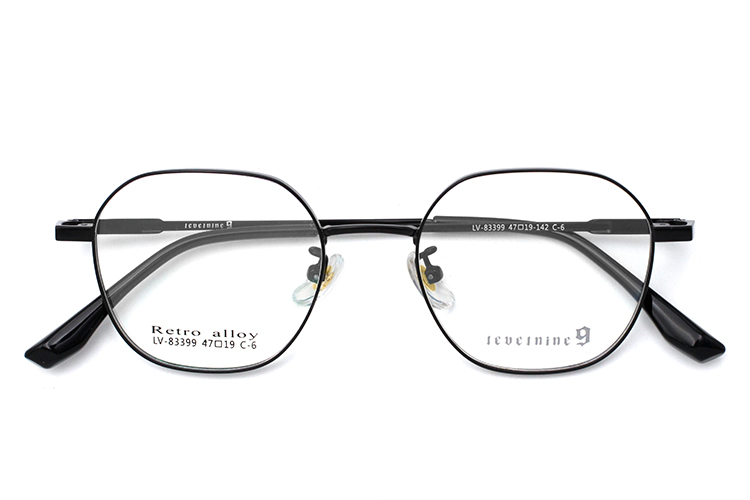 Glasses Metal Frame - Black