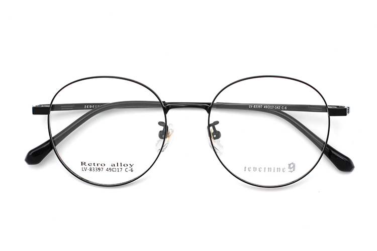 Eyeglasses Metal Frame - Black