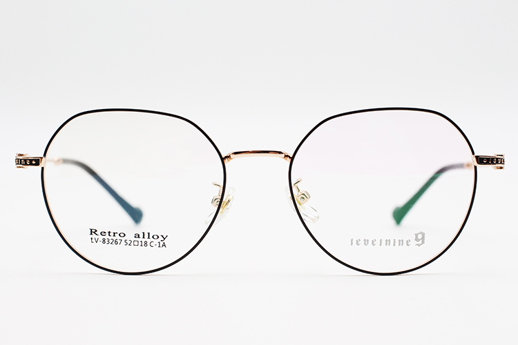 Metal Round Thin Frame Glasses