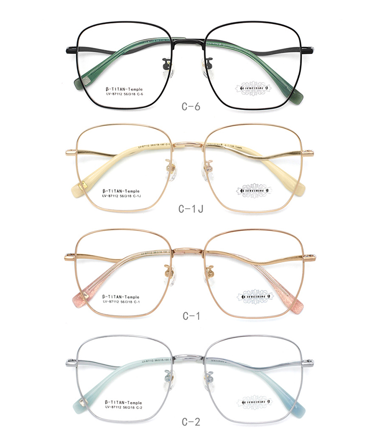 Fashion Titanium Frame Eyewear 87112-01