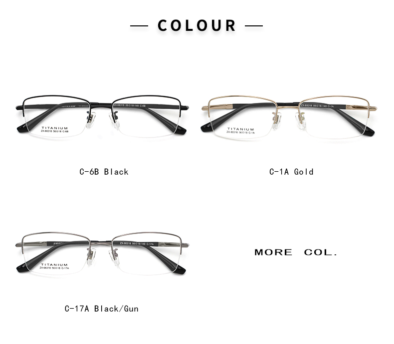 Semi Frame Glasses_color