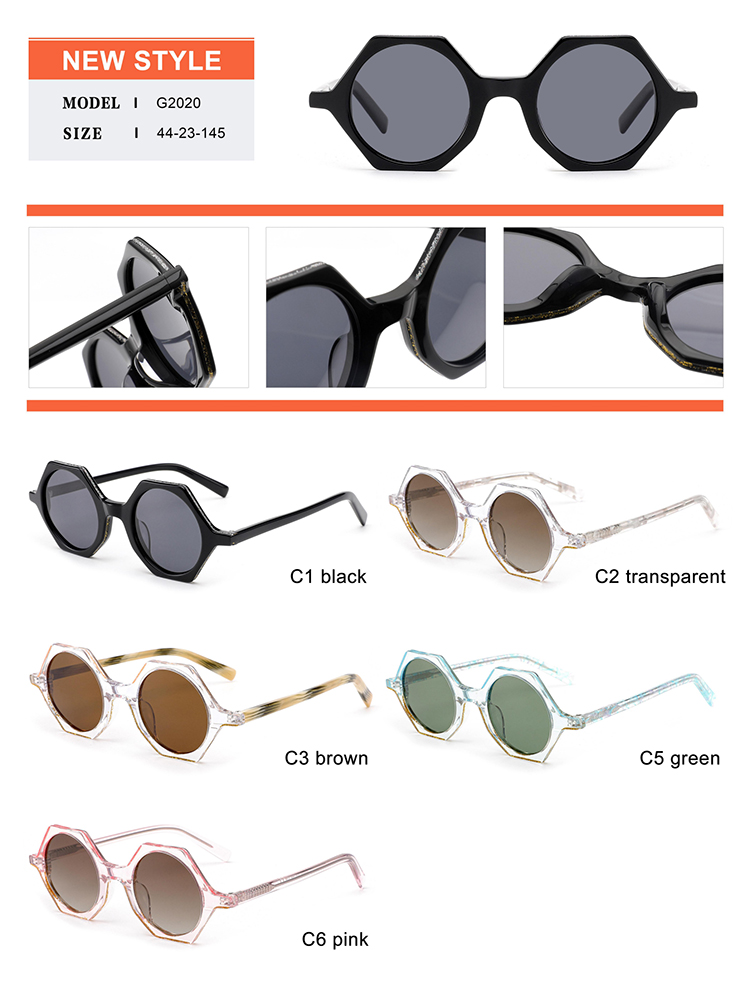 Acetate Sunglasses Details - G2020