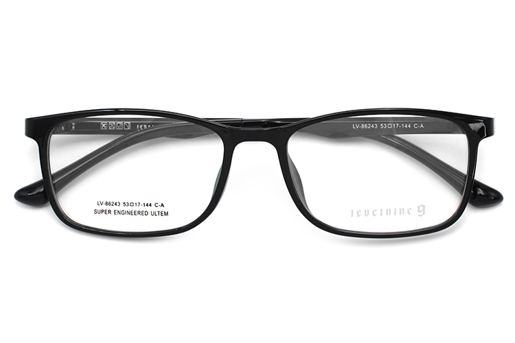 Trendy Eye Glasses - Black