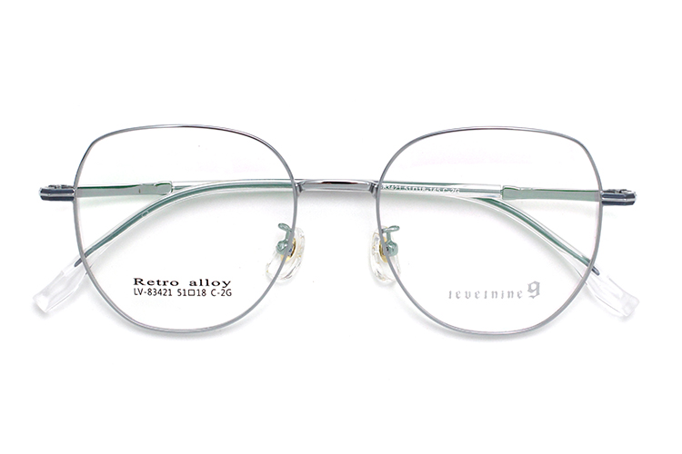Trendy Optical Frames - Silver