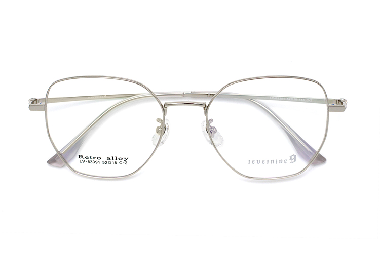Luxury Glasses Frames - Silver