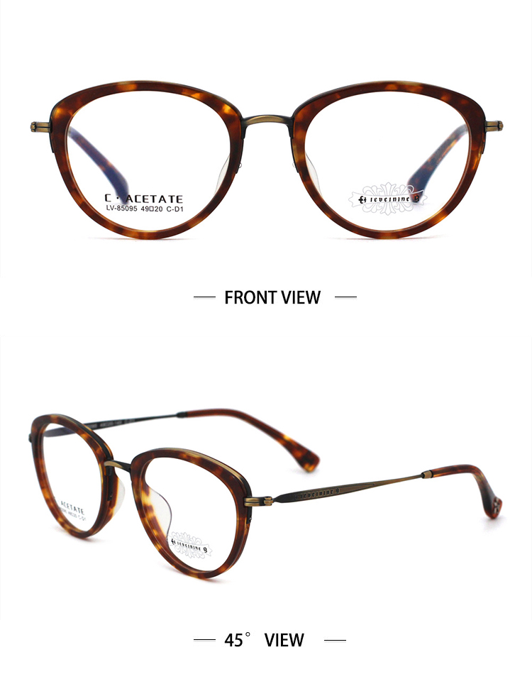 Designer Cat Eye Glasses Frames SKU-d1