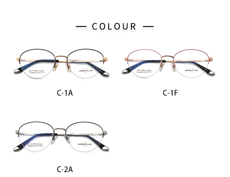 Half Frame Glasses_color