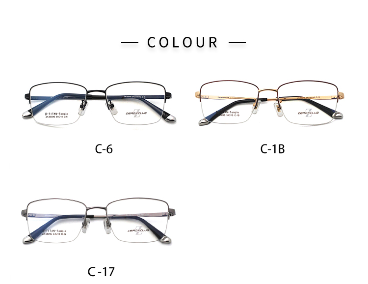 Half Frame Spectacles_color