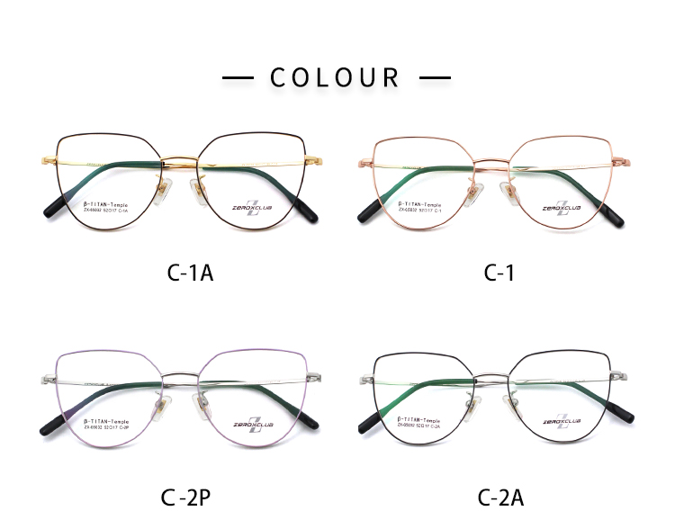 Eyeglasses Frames Titanium Women_color