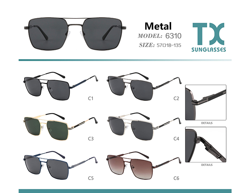 Wholesale Metal Sunglasses 6310