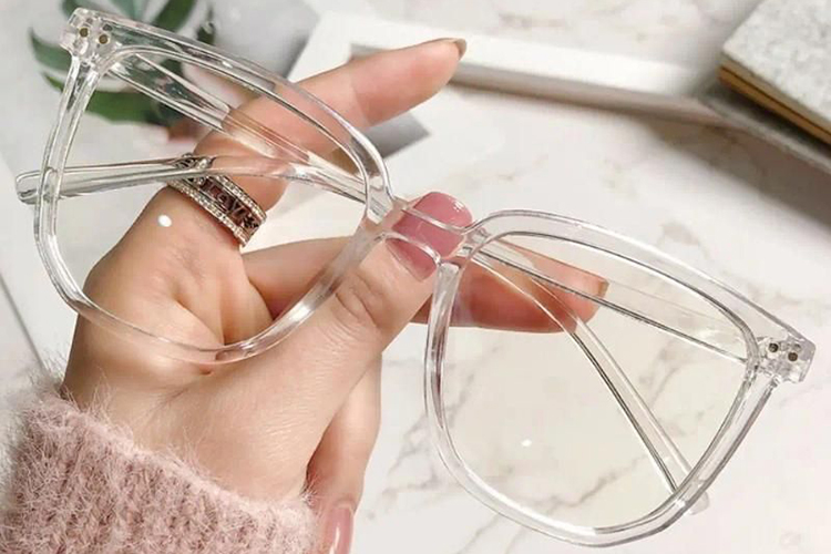 PC Transparent Frame Glasses
