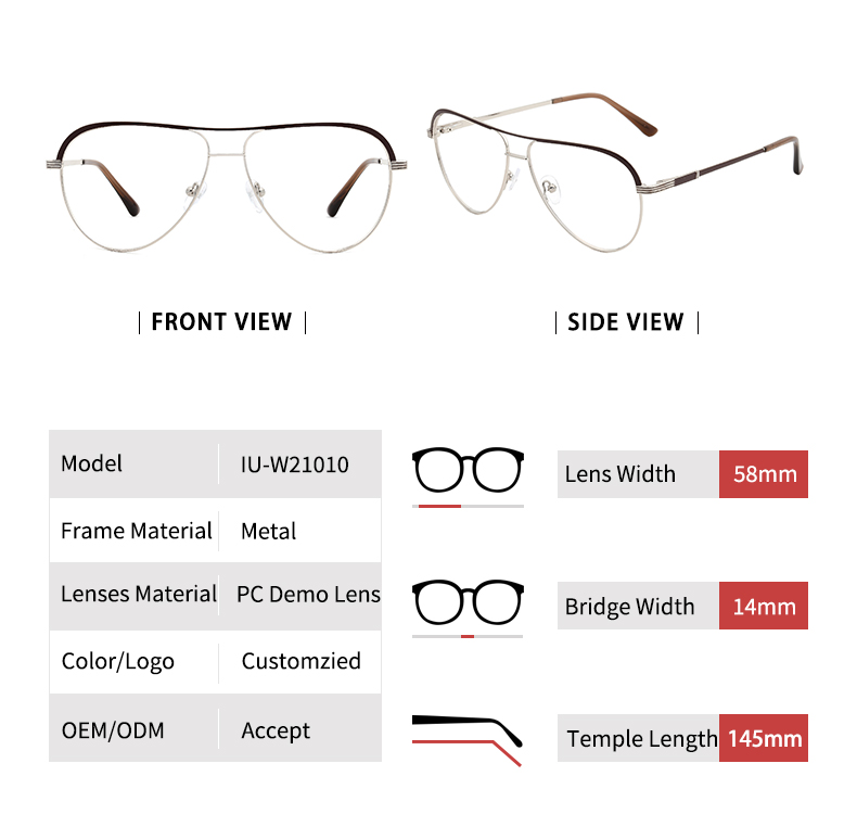 Eye Spectacles Frames_detials