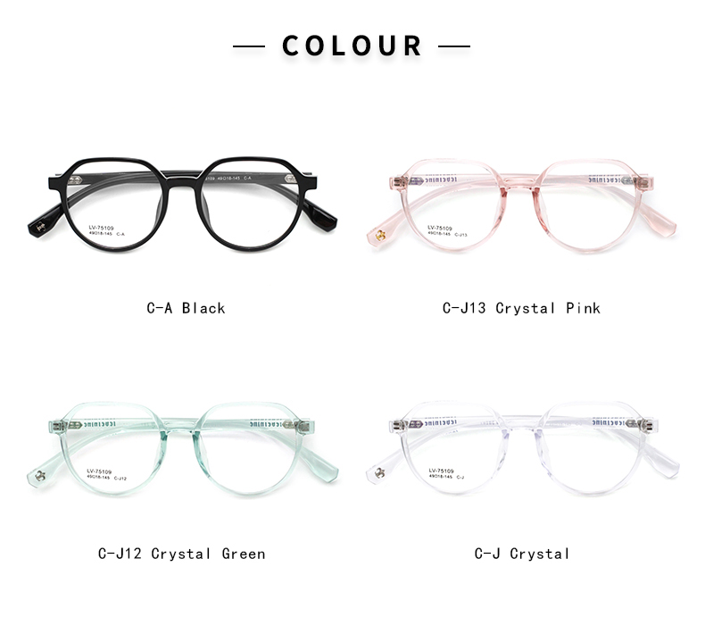 tr90 frame glasses_color