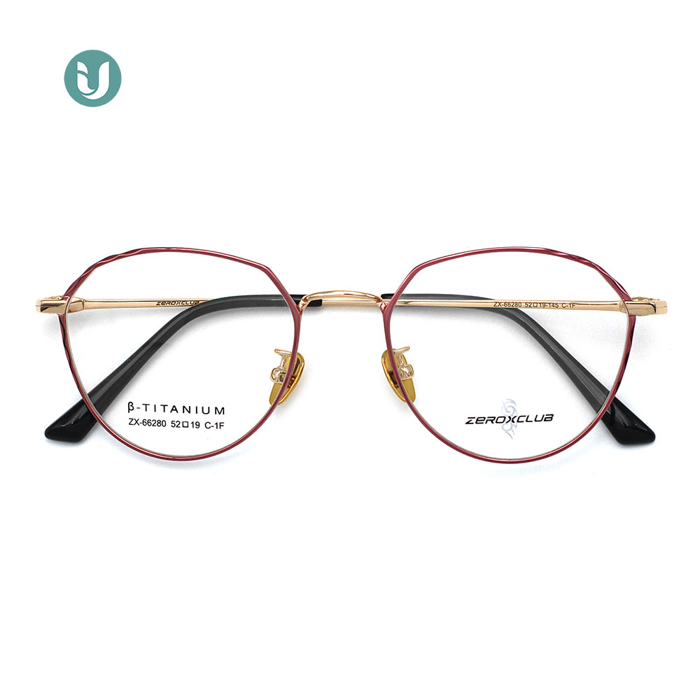 Women's Titanium Eyeglass Frames 66280