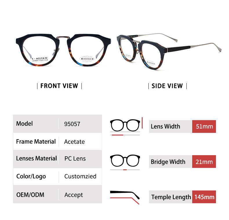 Designer Eye Frames_size