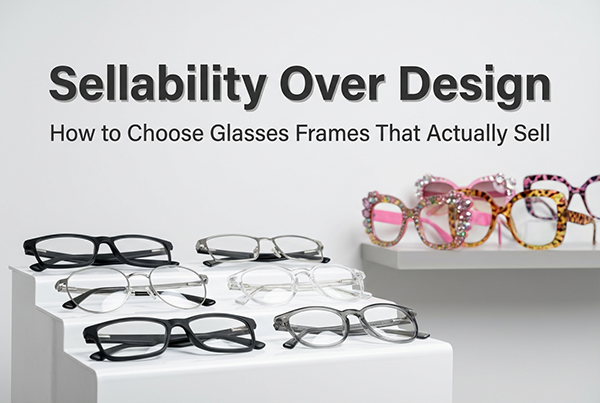 Sellability Over Design: How to Choose Glasses Frames That Actually Sell