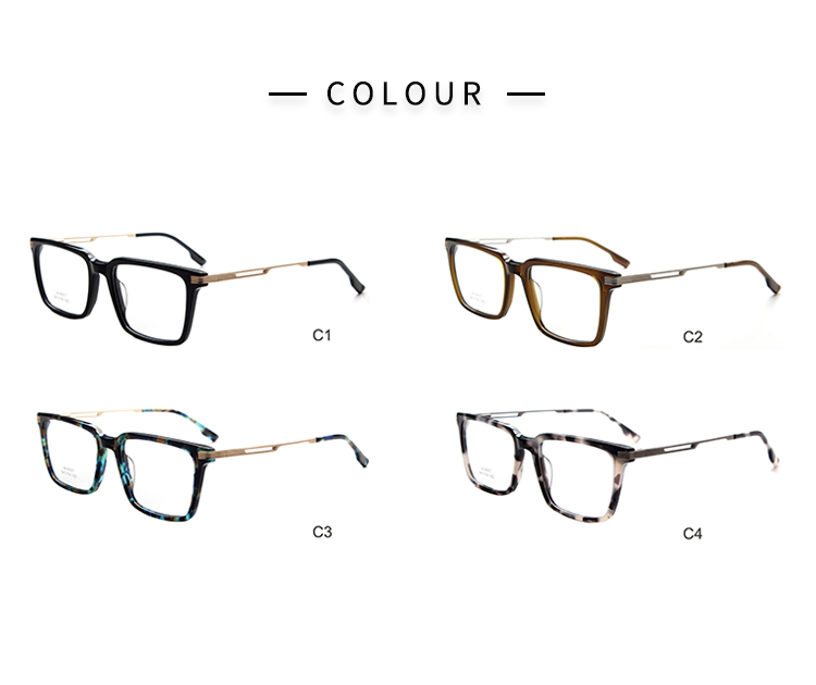 Rectangular Eyeglass Frames - Color