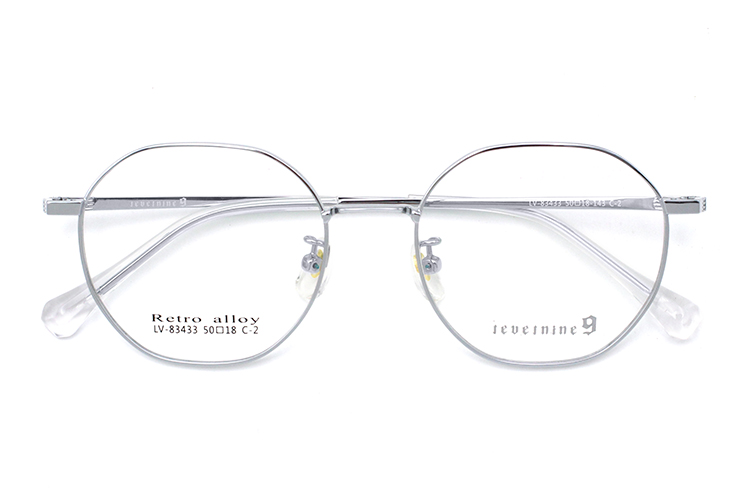High End Eyewear Frames - Silver