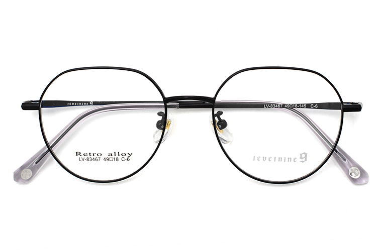 Alloy Glasses Frame - Black